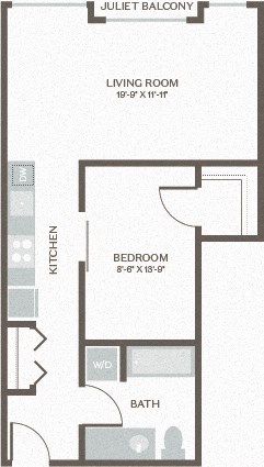 Maris Apartments West Seattle WA Open One Bed 12